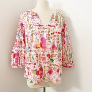 Lilly Pulitzer Drinks on Me Tunic Rare Sample